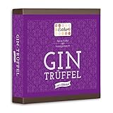 Esther GIN Trüffel 9er Präsentpackung mit Alkohol 102g | Pralinen und Trüffel mit Gin Füllung | Geschenkidee für Geburtstag, Vatertag, Muttertag | passendes Präsent für Opa, Papa, Freunde und F