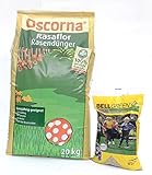 Schock´s Rasencombi Oscorna Rasaflor 20kg + Bell Green Top Sportrasen 1kg