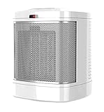 Heizung Tragbare Kleine Keramik Space Heater for Badezimmer und Indoor Home Use, weiß