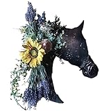 JTLB künstlicher Herbst Kranz, Tierkranz Kreative Tierform Kranz Haustür Fenster Wandbehang Ornament Weihnachten Party Dekoration Innen- oder Außenanordnung Dek