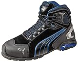 PUMA SAFETY RIO BLACK MID Herren Arbeitsschuh Sicherheitsschuh S3 SRC Aluminiumkappe Durchtrittschutz rutschfest M