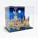 Acryl-Vitrine für LEGO Harry Potter Hogwarts Castle 71043 Bausatz-Vitrinen für Lego 71043 Sammlerstücke, Aufbewahrungsbox, Geschenke für Lego-Liebhaber, staubfrei, transparent (nur Displaybox)