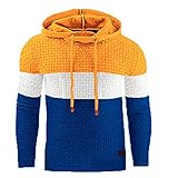 Solid-BenjaminZip-Sweatjacke-Kapuzen-Jacke-Teddy-Futter,Baumwolle-Leinenhemd-Langarm-Freizeithemd,Pullover-Sweater-Schwarz174