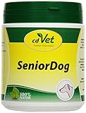 cdVet Naturprodukte SeniorDog 250 g - Hund - Ergänzungsfuttermittel - Defizite - Kräuter + Vitamine + Eisen - Lustlosigkeit - nach Krankheit + Operation - mangel an Agilität - bei älteren T