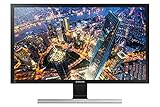 Samsung U28E590D Monitor (HDMI, 28 Zoll, 71,12cm, 1ms Reaktionszeit, 60Hz Aktualisierungsrate, 3840 x 2160 Pixel) schwarz/silb