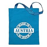 Kiwistar Made in Austria Tragetasche Baumwolltasche Stoffbeutel Umhängetasche Langer Henk
