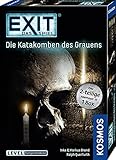 KOSMOS 694289 - EXIT - Das Spiel - Die Katakomben des Grauens - das 2-teilige Abenteuer in 1 Box, Level: Fortgeschrittene, Escape Room Sp