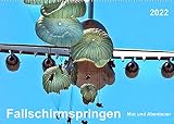 Fallschirmspringen - Mut und Abenteuer (Wandkalender 2022 DIN A2 quer)