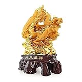Buddha Statue Feng Shui Phoenix and Dragon Statue Best Home Decor Wohnzimmer TV Schrank Weinklimaschrank Schmuck B