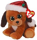 TY UK LTD 36240 Beanie Boos Hund Howlidays Dog Xmas Weihnachten - Boo - Reg, Mehrfarbig