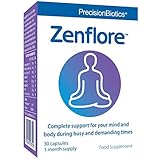 Zenflore von PrecisionBiotics | 30 Kapseln (Monatspackung) | Unterstützt Geist und Körper bei Alltagsstress und bei stressbedingter Müdigk