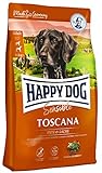 Happy Dog 03542 - Supreme Sensible Toscana Ente und Lachs - Hunde-Trockenfutter für ausgewachsene Hunde - 12,5 kg I