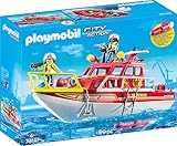 PLAYMOBIL City Action 70147 Feuerlöschboot, Ab 4 J