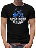 TShirt-People Raptor Trainer T-Shirt Herren XXXXL Schw