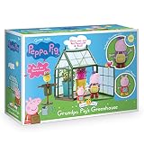 Peppa Pig PP202 Grandpa Pig's Greenhouse Peppa Wutz Grow & Play Set, Mehrfarbig, 27.8 x 7.2 x 18.6