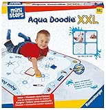 Ravensburger ministeps 4180 Aqua Doodle XXL, Große Malmatte für fleckenfreies erstes Malen mit Wasser, für Kinder ab 18 Monate, inkl. Matte und S