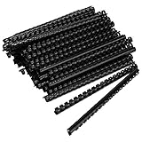 Amazon Basics - Kunststoff-Binderücken, 100 Stück/Box, 19 Löcher, 16 mm, 120 B