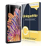 [2 Stück] Uniqueme Schutzfolie Kompatibel mit Samsung Galaxy Xcover Pro Panzerglas,Folie für Xcover Pro Displayschutz,HD Klar Displayfolie Glas [Kratzfest ] [9H Härte]