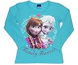 Die Eiskönigin Langarmshirt Anna und ELSA (104/110, hellblau)