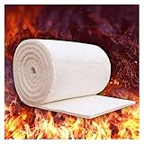 PJLHHM Keramikfaser-Brandschutz-Isolierpads Stressresistenz 20 Mm Dicke Kann Als Notfallausrüstung Für Schmieden, Ofen, Schmiede Geschnitten Werden (White 61x30cm)