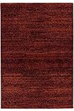 ASTRA Samoa Melange Webteppich, Polypropylen, rot, 160 x 230 x 2