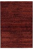 ASTRA Samoa Melange Webteppich, Polypropylen, rot, 160 x 230 x 2