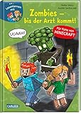 Lesenlernen mit Spaß - Minecraft Band 1: Zombies, bis der Arzt kommt! Für Fans von M