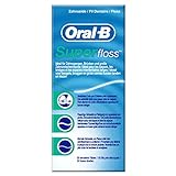 Oral-B SuperFloss Zahnseide, Vorgeschnitten, 50 Stück