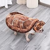 Hundebett Haustier Bett Weihnachten Komfortables Haustier Bett Weihnachtsbaum Winter Warme Haustiere Nest Haus Matte,Braun,3XL