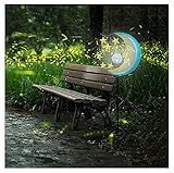 Solarlampen für außen, LED Solar Sun Face Flower Star Iron Art Hollow Garten Decoration Light, Gartenleuchte Wasserdichte Wegeleuchte mit Blumenfee und Solarlampe Gartendeko für Terrasse Hof R