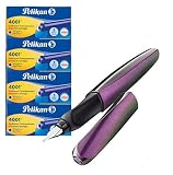 Pelikan 814638 Füllhalter Twist (Shine Mystic | mit Patronen)