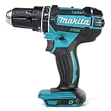 Makita DHP482Z 18 V LXT Li-Ion Kombi-Bohrer, 2 Geschwindigkeiten, Blau, nackt, ersetzt DHP456Z