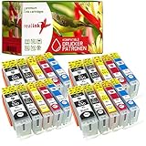 20 realink® Druckerpatronen als Ersatz für Canon PGI550 CLI551 XL mit Chip kompatibel für Canon PIXMA MG5650 MG5550 MX925 iP7250