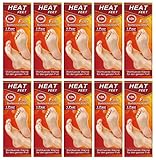 M&H-24 Wärmesohlen für Schuhe-Füße Fußwärmer Pads Sohlen-Wärmer für warme Füße im Winter, 10 Paar beheizbare Einlegesohlen bis zu 10 Stunden 38°C, Grösse 36-41