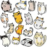 Flicken zum Aufbügeln,Patches zum Aufbügeln Katze,Patches Kinder,Textilien Bügelflicken für DIY Kleidung T-Shirt Jeans Rucksäcke Jack