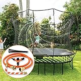 Hydrogarden Trampolin Wassersprinkler Trampolin Spray Wasserpark Garten Sprinkler Sommer-Wasserparkspiel im Freien Sprinkler - Wasserparkspielzeug für Jungen, Mädchen und Erw