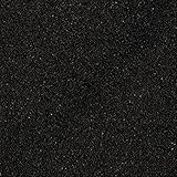2,5 Liter Dekosand Farbsand im Eimer, 4 kg, bruchsichere Verpackung, Made in Germany (schwarz)
