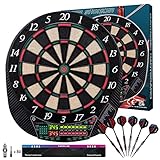 Turnart Dartscheibe Elektronisch E Dartboards Dartscheiben Elektronisches Elektronik Dartboard Dart Scheibe Elektronisch Dartautomat mit 6 Dartpfeile mit Kunststoffsp
