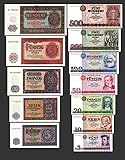 *** 5, 10, 20, 50, 100, 200, 500 DDR Mark Geldscheine 1955,1971 Alte Währung 2 Sätze - Alte DDR Währung - Pick 017 - 21 und 27 - 33 - Reproduktion ***