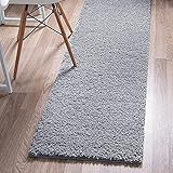 AIYOUVM Teppich Wohnzimmer 40x60, Schlafzimmer Teppich kurzflor, Waschbarer Wohnzimmer Teppich, Teppich Grau Bewerben auf, Eingang, Bad, Erker, Türmatte,