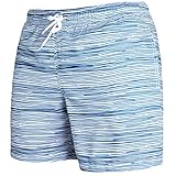 Occulto Herren Männer Badehose in vielen Farben | Badeshort | Bermuda Shorts | Beachshort | Slim Fit | Schwimmhose | Boardshort | Jungen (M, Navy)