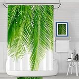 HSDFKD Duschvorhang Textil Anti-Schimmel Wasserdicht Duschvorhänge 3D Digitaldruck Duschvorhang Weihnachtsglocke-2_150*180