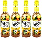 Vierer Paket Zoladkowa Gorzka Liköre Quitte Minze (4x0,5) 30%