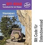 GPS-Offroad-Tourenbuch Westalpen / Gardasee 30 Routen incl. Code für Datendownload mit Tracks fürs N