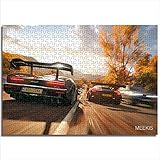 YITUOMO 1000 Teile der klassischen Puzzlespiele für Erwachsene Forza Horizon-Spiel Forza Horizon Puzzlespiele für Kinder 75 x 50cm Lernpuzzlespiele DIY-Kunstsammlung