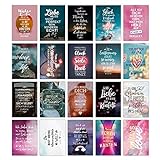 TypeStoff 20er Postkarten-Spar-Set – LIEBE-LOVE – DIN A6, 20 verschiedene Motive mit Sprüchen, Zitaten und Aphorismen – DIN A6 (liebe-love) - PK00161-XS