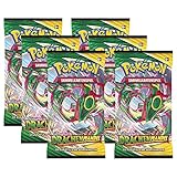 Cards Collect-it Pokemon - SWSH07 - Drachenwandel - 6 Booster - Deutsch + 100 original Hü