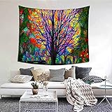 NHhuai Wandteppich Wandbehang Tapestry Tapisserie Dekotuch Wandtuch Tischdecke Strandtuch Dekoratives Hintergrundtuch mit Gob