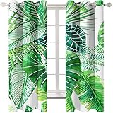 3D Digitaler Pflanzen- Und Blumendruck Serie Vorhänge Rose Flower Printing Verdicken Schattierung Rundes Loch Piercing Perforierter-Freier Vorhangstoff Hotel Schlafzimmer Zuhause Wohnzimmer Balk