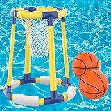 AOLUXLM Pool Spielzeug Kinder Erwachsene Wasserspielzeug, Pool Zubehöhr Spaß Basketball Hoop Floating Kinderspielzeug für Pool im Sommer Wasser Spielzeug